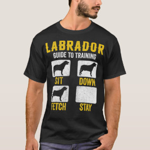 Labrador Guía Para Entrenar Camisetas Perro Mamá P