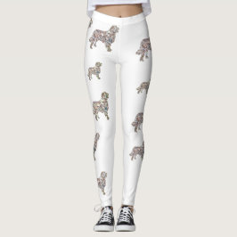 Labrador Perro Personalizados Leggings