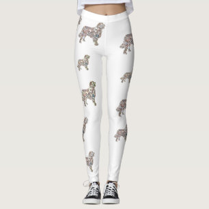 Labrador Perro Personalizados Leggings
