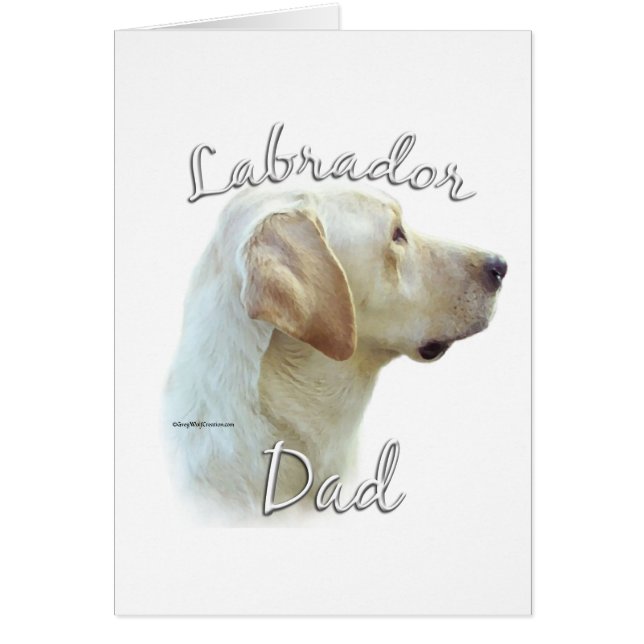 Labrador Recuperador (amarillo) Papá 2 (Frente)