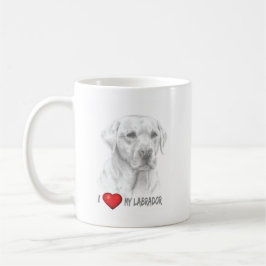 Labrador Recuperar taza de café