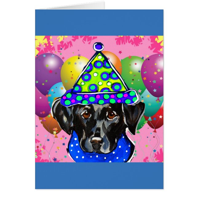Labrador Retriever negro (Frente)
