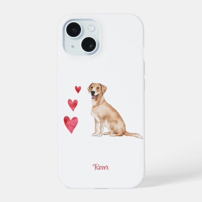 Labrador Retriever Perro Personalizado (Reverso )
