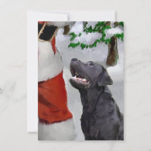 Labrador Retriever se reúne con la tarjeta de Navi