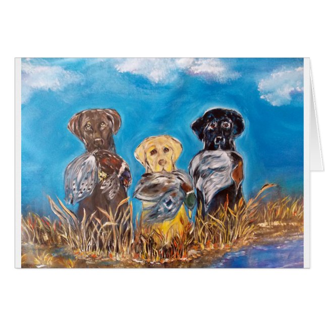 LABRADOR RETRIEVERS (Anverso (Horizontal))