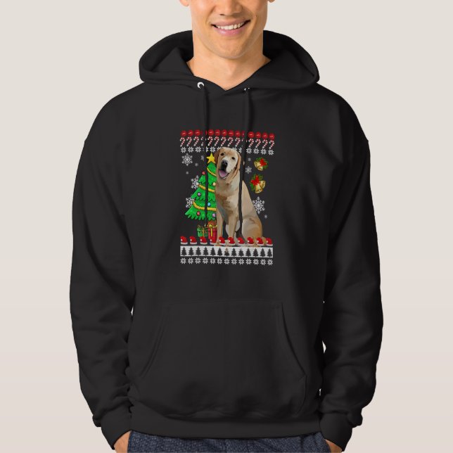 Labrador Ugly Christmas Ugly Christmas Sweater Lad (Anverso)