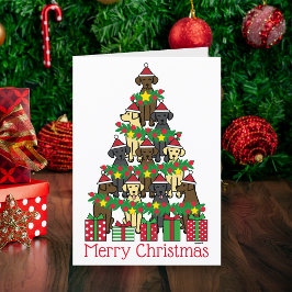 Labradores Arbol de Navidad