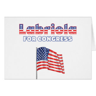 Labriola para la bandera americana patriótica del