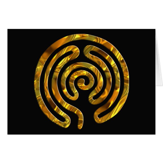 Labyrinth GOLD | negro (Anverso (Horizontal))