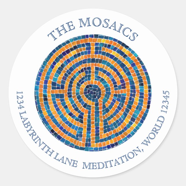 LABYRINTH IV Grandes Sellos para sobres de direcci (Anverso)