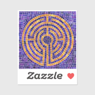 LABYRINTH MOSAIC 2x2 Pegatina de vinilo