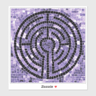 LABYRINTH VI 8x8 Pegatina de vinilo
