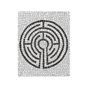 LABYRINTH VII 8x10 Arte mural Metalizado
