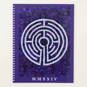 LABYRINTH VIII Planificador 8.5x11 + Texto / Viole