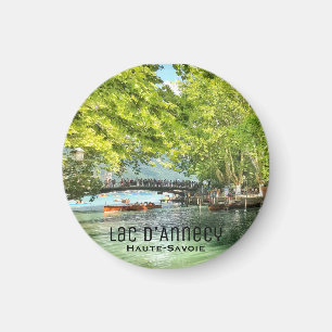Lac d'Annecy, imán redondo de Alta Saboya