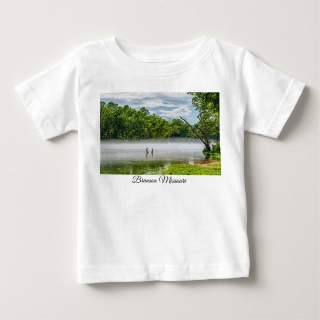 Lac Taneycomo Niebla de verano Nena Camiseta peque (Anverso)