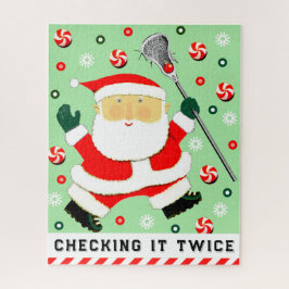 Lacrosse Holiday Regalos Jigsaw Puzzle