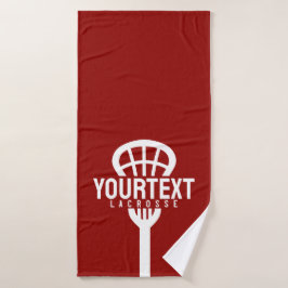 Lacrosse Player PERSONALIZADO TEXT Team Mesh Sport