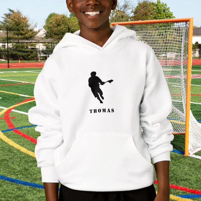 Lacrosse Player y Personalizado Boy's Name Sports  (Subido por el creador)