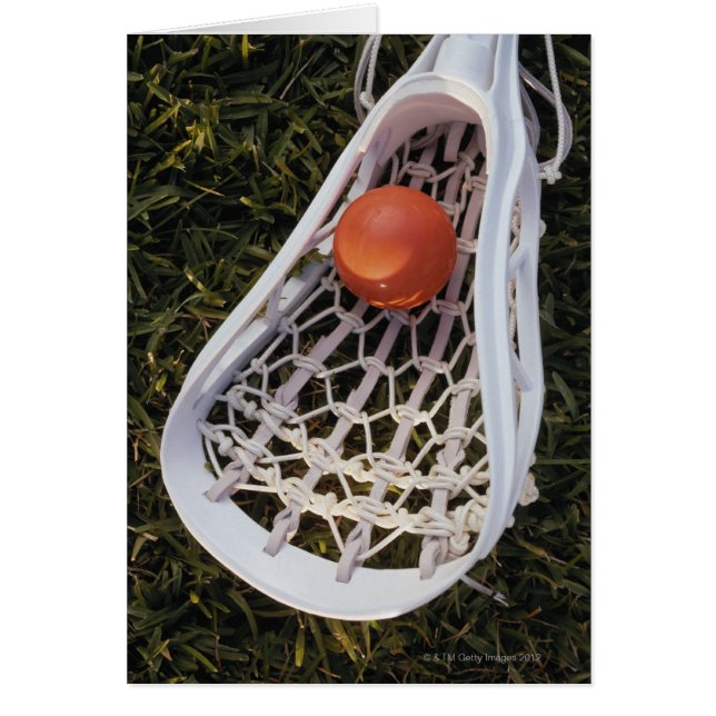 Lacrosse Stick y Ball (Frente)