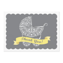 Lacy Baby Carrie Gracias Nota Amarillo