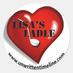 Ladle pegatina de Lisa