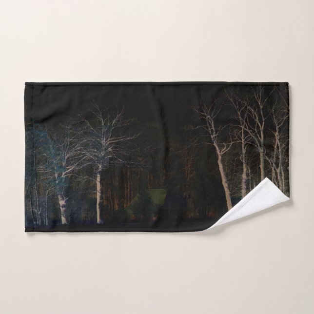 Lado oscuro 4 por punto (Toalla de mano)