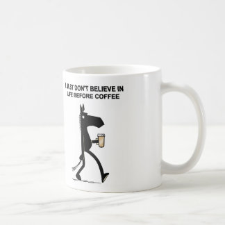 Lado oscuro de la taza de café del caballo #2