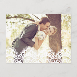 LADO RÚSTICO   BODA GRACIAS TARJETA DE FOTO POST
