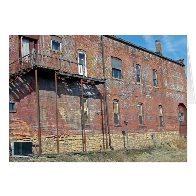 Ladrillo y pintura antigua (Anverso (Horizontal))