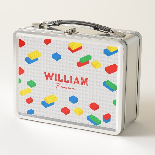 Ladrillos Coloridos Cuadros Bloques De Niños (Anverso)