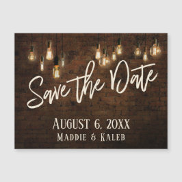 Ladrillos Iluminación Edison Guardar la tarjeta ma