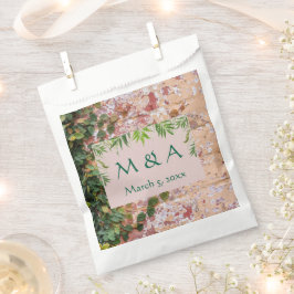 Ladrillos pintados Bolsas de Favor de la Boda Verd