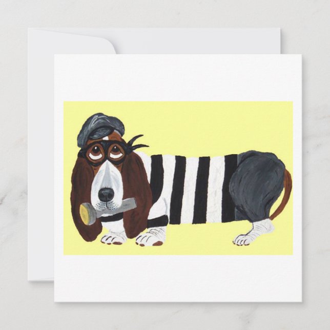Ladrón Basset Hound (Anverso)