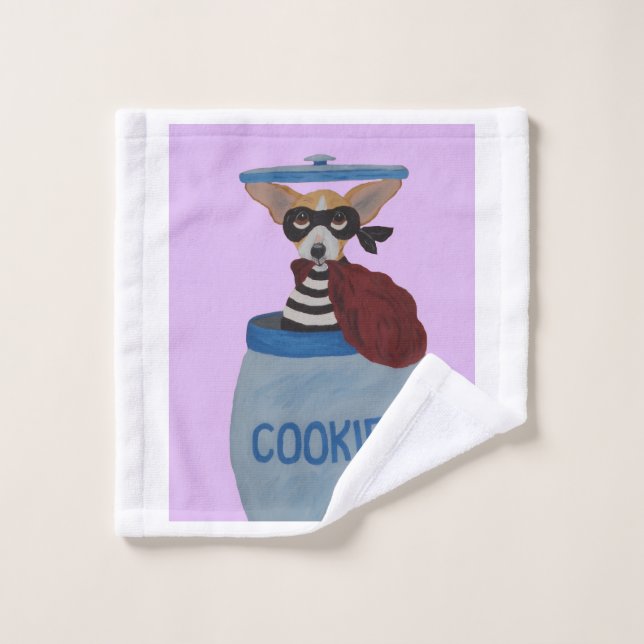 Ladrón de Galletas Chihuahua (Toallita)