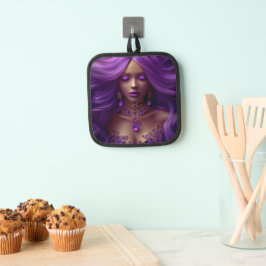 Lady Amethyst Pot Holder