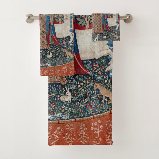 Lady and Unicorn Medieval Tapestry Hearing (In situ)