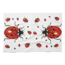 Lady Bug Microfibra Waffle Toalla