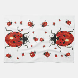 Lady Bug Microfibra Waffle Toalla