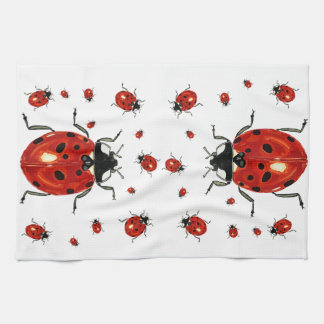 Lady Bug Microfibra Waffle Toalla