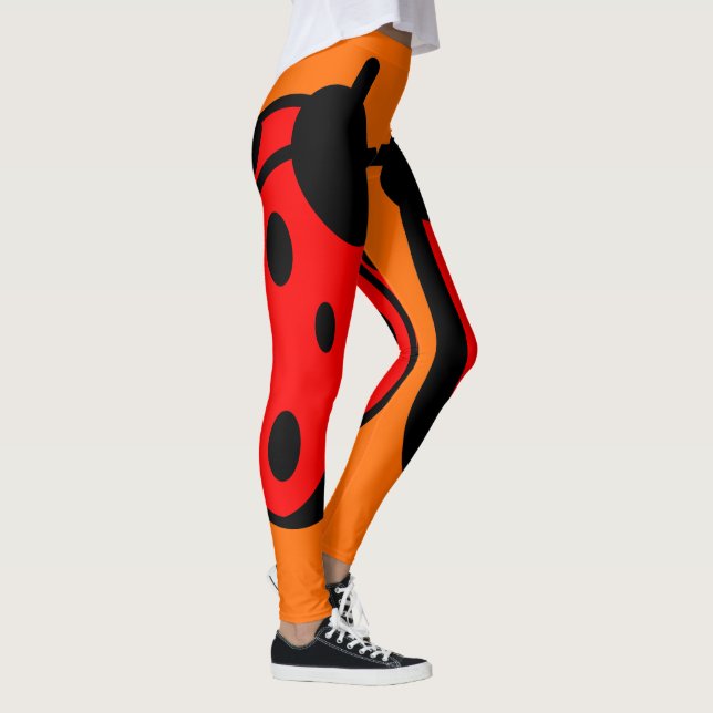Lady Bug Naranja Leggings (Derecha)