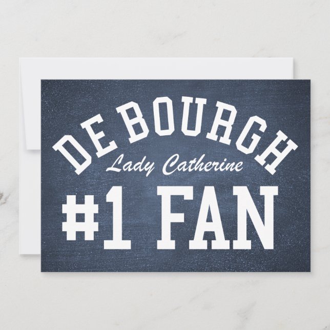 Lady Catherine De Bourgh #1 Fan (Anverso)