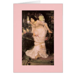 Lady de Shalott mirando a Lancelot