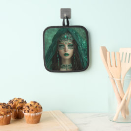 Lady Emerald Pot Holder