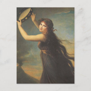 Lady Hamilton por Elisabeth Vigee Le Brun Tarjeta