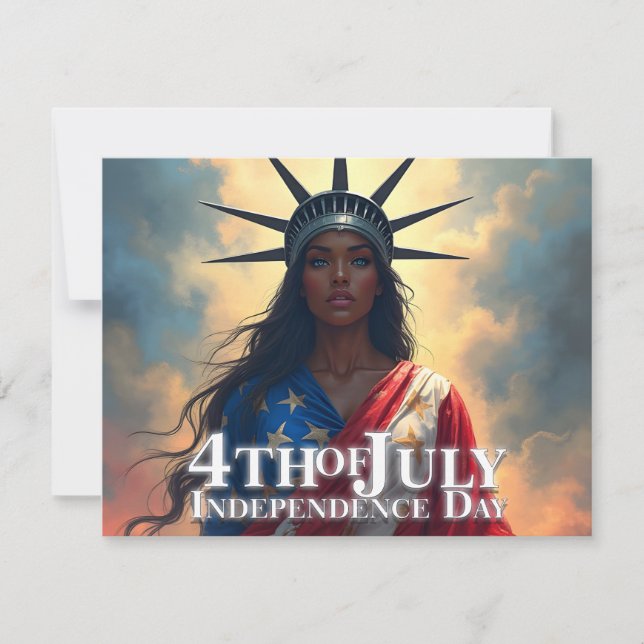 Lady Liberty Reimaginada: Una Nueva Cara de la Lib (Anverso)