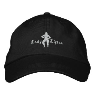 Lady Lifter Embroidered Gorra