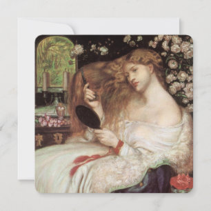 Lady Lilith de Rossetti, Retrato Victoriano Antigu