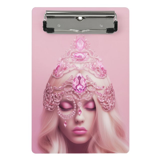 Lady Morganite Mini Portapapeles (Anverso)