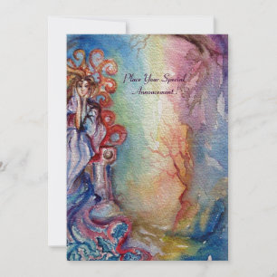 LADY OF LAKE vibrante champán metálico rosa azul